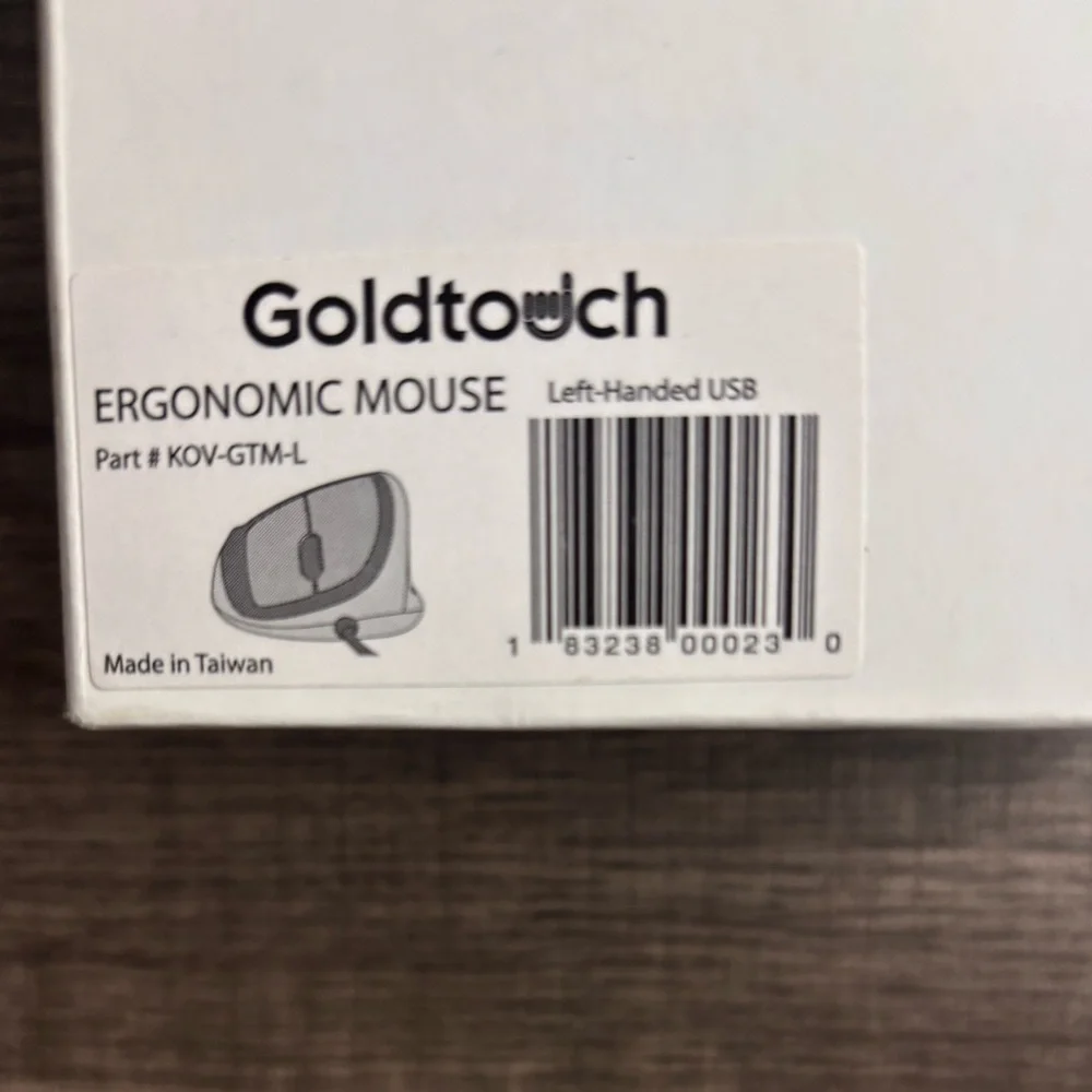 Goldtouch Left-Handed Ergonomic Vertical Mouse